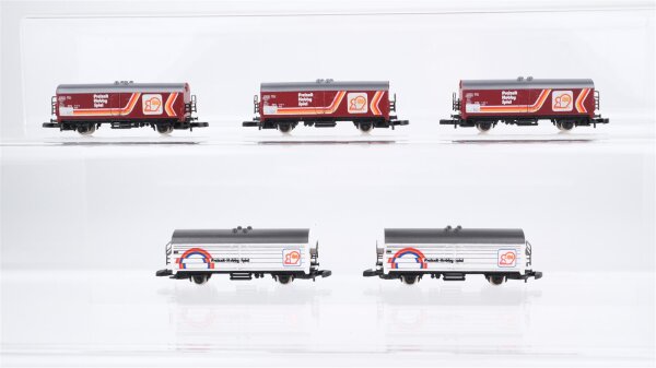 Märklin Z Konvolut Kühlwagen "Freizeit Hobby Spiel" DB