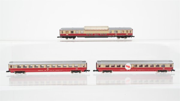 Märklin Z Konvolut TEE-Panoramawagen, TEE-Wagen DB