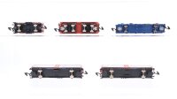 Märklin Z Konvolut Schiebewandwagen Behältertragwagen "K+E" Selbstentladewagen gedeckter Güterwagen mit Bremserhaus DB