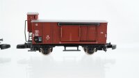 Märklin Z Konvolut Kranwagen Niederbordwagen gedeckter Güterwagen m. Bremserhaus DB u.a.