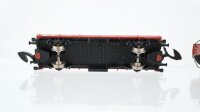 Märklin Z Konvolut Kranwagen Niederbordwagen gedeckter Güterwagen m. Bremserhaus DB u.a.