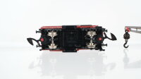 Märklin Z Konvolut Kranwagen Niederbordwagen u. gedeckter Güterwagen m. Bremserhaus DB u.a.