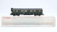 Fleischmann N 8085 Abteilwagen 2. Kl mit Bremserhaus B4...