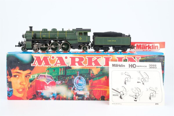 Märklin H0 3092 Dampflok BR Reihe S 3/6 3673 K.Bay.Sts.E. Wechselstrom