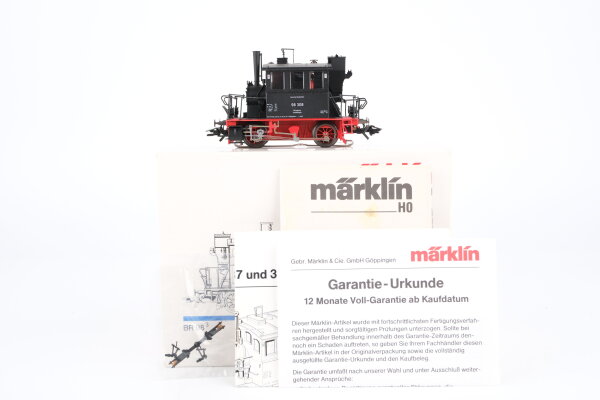 Märklin H0 3387 Dampflok Glaskasten BR 98 308 DB Wechselstrom