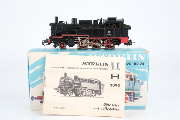 Märklin H0 3095 Dampflok BR 74 1070 DB Wechselstrom