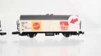 Märklin Z Konvolut Kühlwagen "Sinalco Capri-Sonne" gedeckter Güterwagen "Bananen" DB (Verschmutzung)