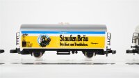 Märklin Z Konvolut Kühlwagen "Dortmunder Union Bier Staufen Bräu Spätenbräu Cerlsberg Reichelbräu" DB u.a.