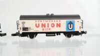 Märklin Z Konvolut Kühlwagen "Dortmunder Union Bier Staufen Bräu Spätenbräu Cerlsberg Reichelbräu" DB u.a.