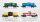Fleischmann N Konvolut Kesselwagen "Esso BP Shell Aral" DB (Abbruch)