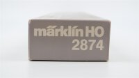 Märklin H0 2874 Güterzug BR E63 mit Behälterwagen DB Wechselstrom (Vermutlich Verharzt)