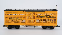 LGB G 4168 Viehtransportwagen gelb "White Pass &...