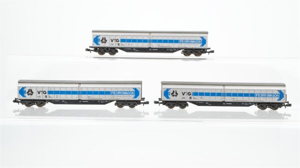 Roco N Konvolut Schiebewandwagen "VTG Ferrywagon" DB