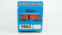 Märklin Spur 1 5863 Bierwagen Güterwagen "Haller Löwenbräu" DB