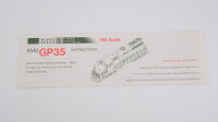 Kato H0 37-041 US-Diesellok EMD GP35 2835 Santa Fe Gleichstrom