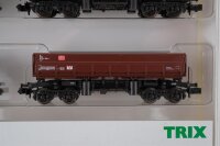 Minitrix N 15208 Seitenentladewagen Set DB 4 tlg.
