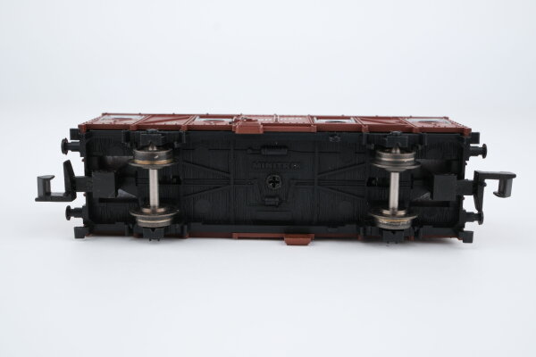 Minitrix N 15041-03 Gedeckter Güterwagen Bananen DB