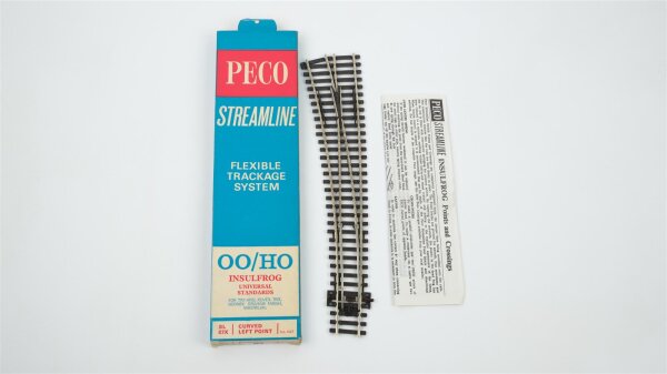 Peco H0 SL 87X Streamline Weiche