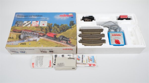 Märklin H0 2905 Start-Set Einsteigen und losfahren... Wechselstrom (unvollständig)
