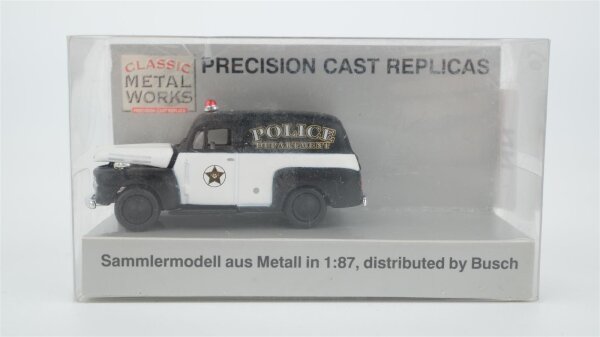 Busch H0 9830152 Ford Polizeifahrzeug (Classic Metal Works)
