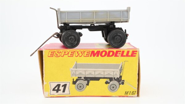 VEB H0 135/1041 Espewe Kipp-Anhänger grau