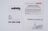 Märklin H0 3368 E-Lok BR 118 024-9 DB Wechselstrom
