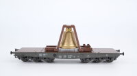 Märklin H0 84866 Schwerlast-Flachwagen mit Glocke...