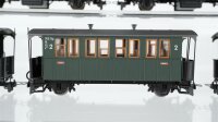 Bemo H0e Konvolut Postwagen Donnerbüchsen 2. Kl. Länderbahn