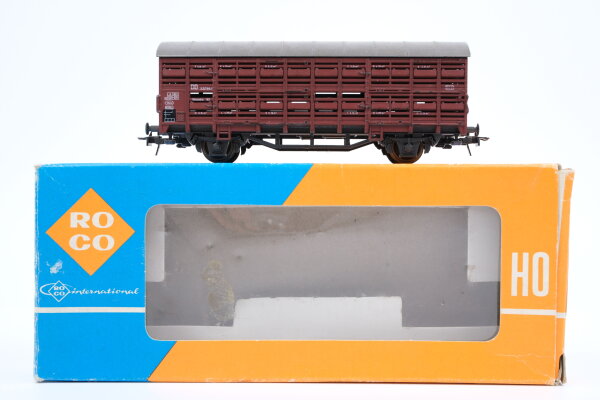 Roco H0 4308 Viehverschlagwagen DB