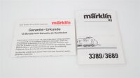 Märklin H0 3389 Triebwagen Serie mP 3000 der NS Wechselstrom Analog (Eckfenster beschädigt)