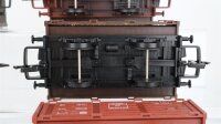 Faller Spur 0 Konvolut Mittelbordwagen DB (teilweise patiniert)