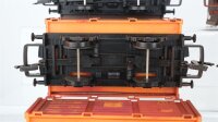 Faller Spur 0 Konvolut Mittelbordwagen DB (teilweise patiniert)