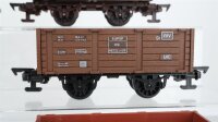 Faller Spur 0 Konvolut Mittelbordwagen DB (teilweise patiniert)