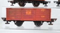 Faller Spur 0 Konvolut Mittelbordwagen DB (teilweise patiniert)