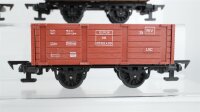 Faller Spur 0 Konvolut Mittelbordwagen DB (teilweise patiniert)