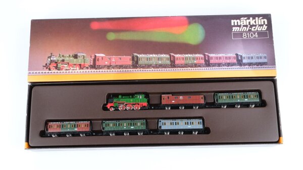 Märklin Z 8104 Personenzug KPEV (vermutlich verharzt)