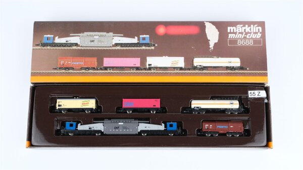 Märklin Z 8688 Güterwagen-Set "Regionalwagen Süd-West" DB (unvollständig)