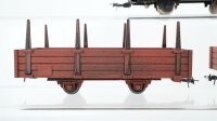 Fleischmann/KD u.a. 0e Konvolut Mittelbordwagen Rungenwagen