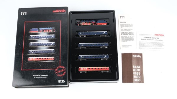Märklin Z 8135 Schnellzug "Dompfeil" DB (vermutlich verharzt)