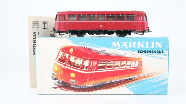 Märklin H0 3016 Schienenbus BR VT 95 der DB Wechselstrom Analog