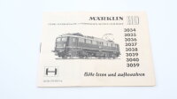 Märklin H0 3034 E-Lok BR 141 005-9 DB Wechselstrom