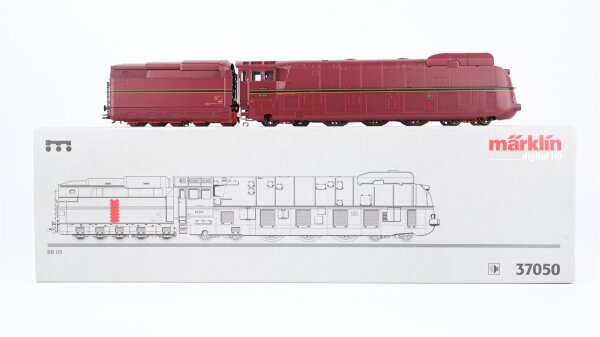 Märklin H0 37050 Stromliniendampflok BR 05 001 DRG Wechselstrom Digital Sound