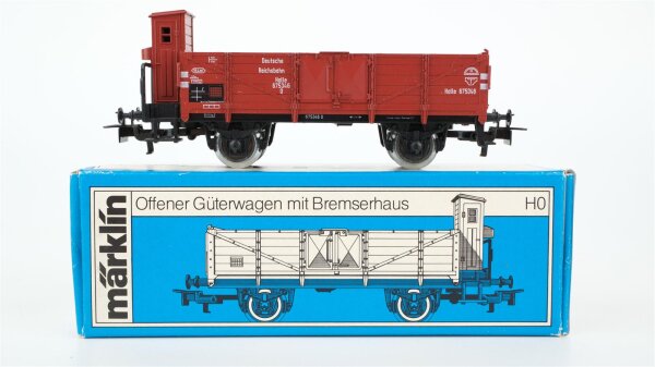 Märklin H0 4696 Offener Güterwagen mit Bremserhaus  O 10 der DRG