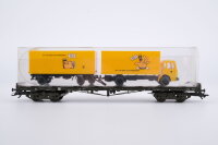 Märklin H0 84668 Flachwagen Post-Lastzug DB...