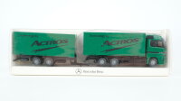 Wiking H0 B6 600 0093 MB Actros Koffer-Hängerzug ACTROS