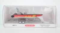 Wiking H0 009548 DLRG Mehrzweckboot MBZ 72 (Lehmar)