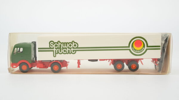 Wiking H0 27542 MB Großraum Sattelzug "Schwab Frucht"