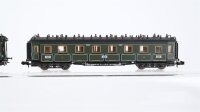 Minitrix N Konvolut Donnerbüchsen 2.Kl. 3.Kl. Umbauwagen 3.Kl. Abteilwagen 1./2.Kl. K.Bay.Sts.B.