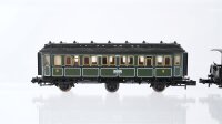 Minitrix N Konvolut Donnerbüchsen 2.Kl. 3.Kl. Umbauwagen 3.Kl. Abteilwagen 1./2.Kl. K.Bay.Sts.B.