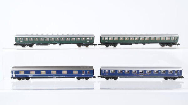 Arnold N Konvolut Schlafwagen "TEN" Abteilwagen 2. Kl. "Touropa" DB u.a.